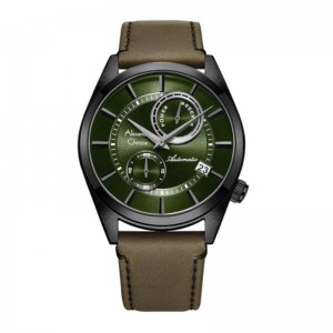 Alexandre Christie AC 3041 Black Green MALIPGN Automatic Special Edition Free Strap